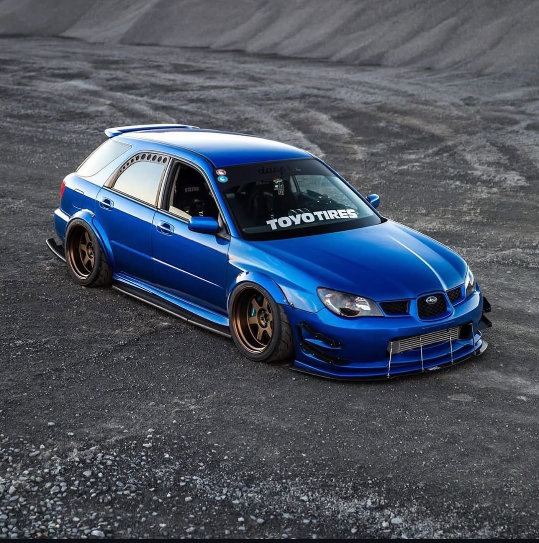 06-07 Subaru WRX Wagon Karlton Flare set