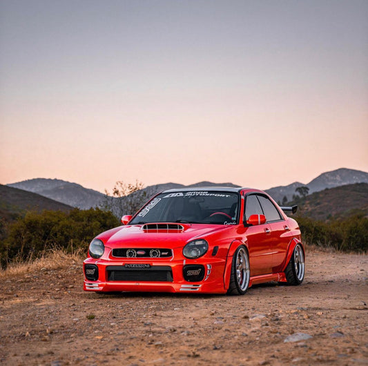 02-03 Subaru WRX Karlton Flare set
