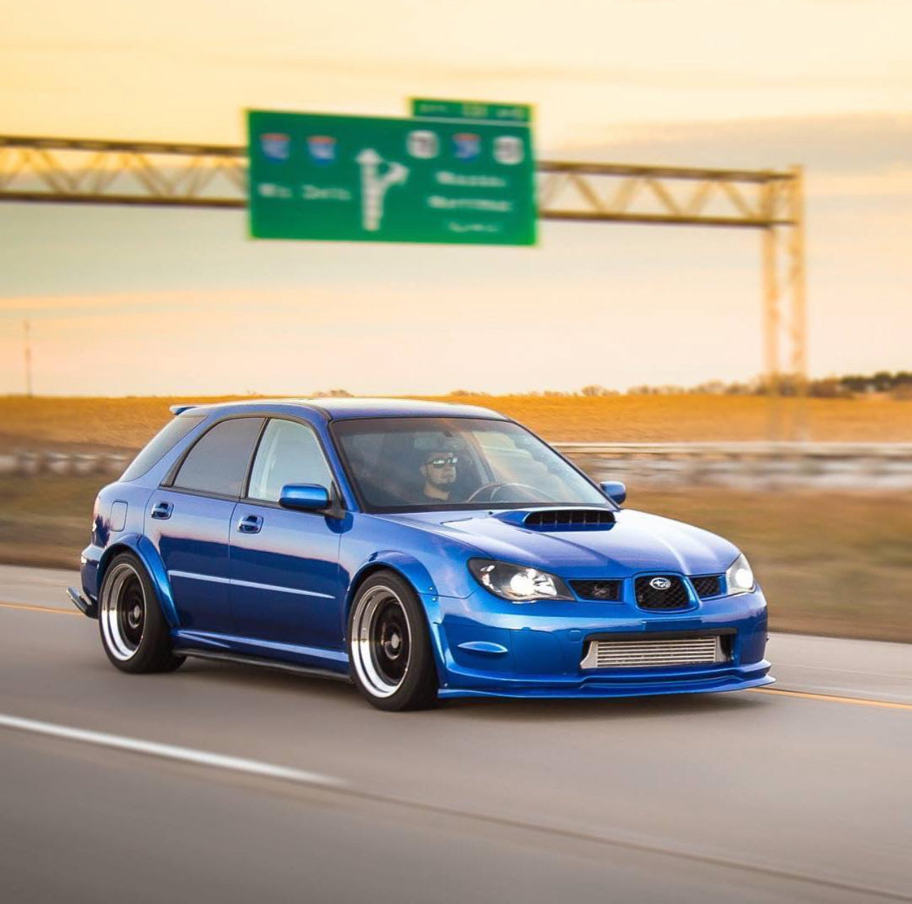 06-07 Subaru WRX Wagon Karlton Flare set