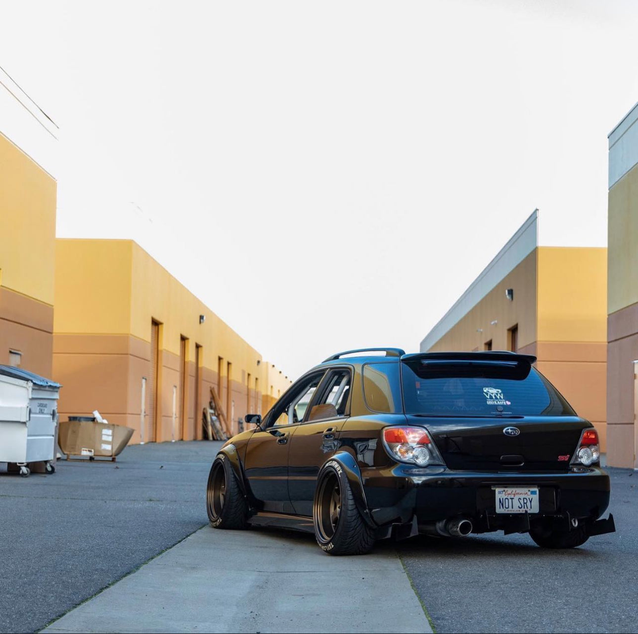 06-07 Subaru WRX Wagon Karlton Flare set